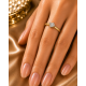 Pre Owned 18ct Princess Cut Diamond Solitaire Ring ZB724